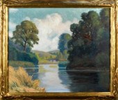 A Henry Orne Rider signed and