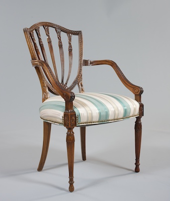 A Hepplewhite Style Arm Chair