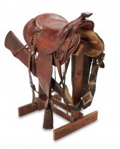 A HEREFORD SADDLE FROM 26 BAR