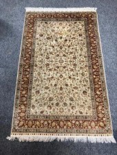 A Hereke silk rug, West Anatol