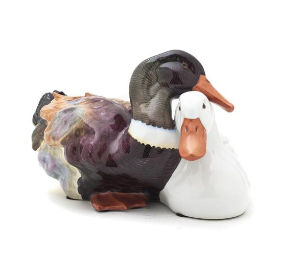 A Herend Porcelain Figural Group