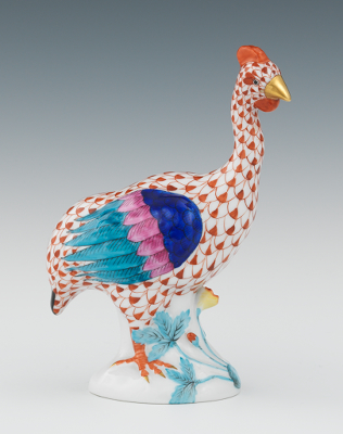 A Herend Porcelain Figurine of a