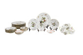 A HEREND PORCELAIN PART DINNER