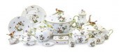 A Herend Porcelain Partial Din