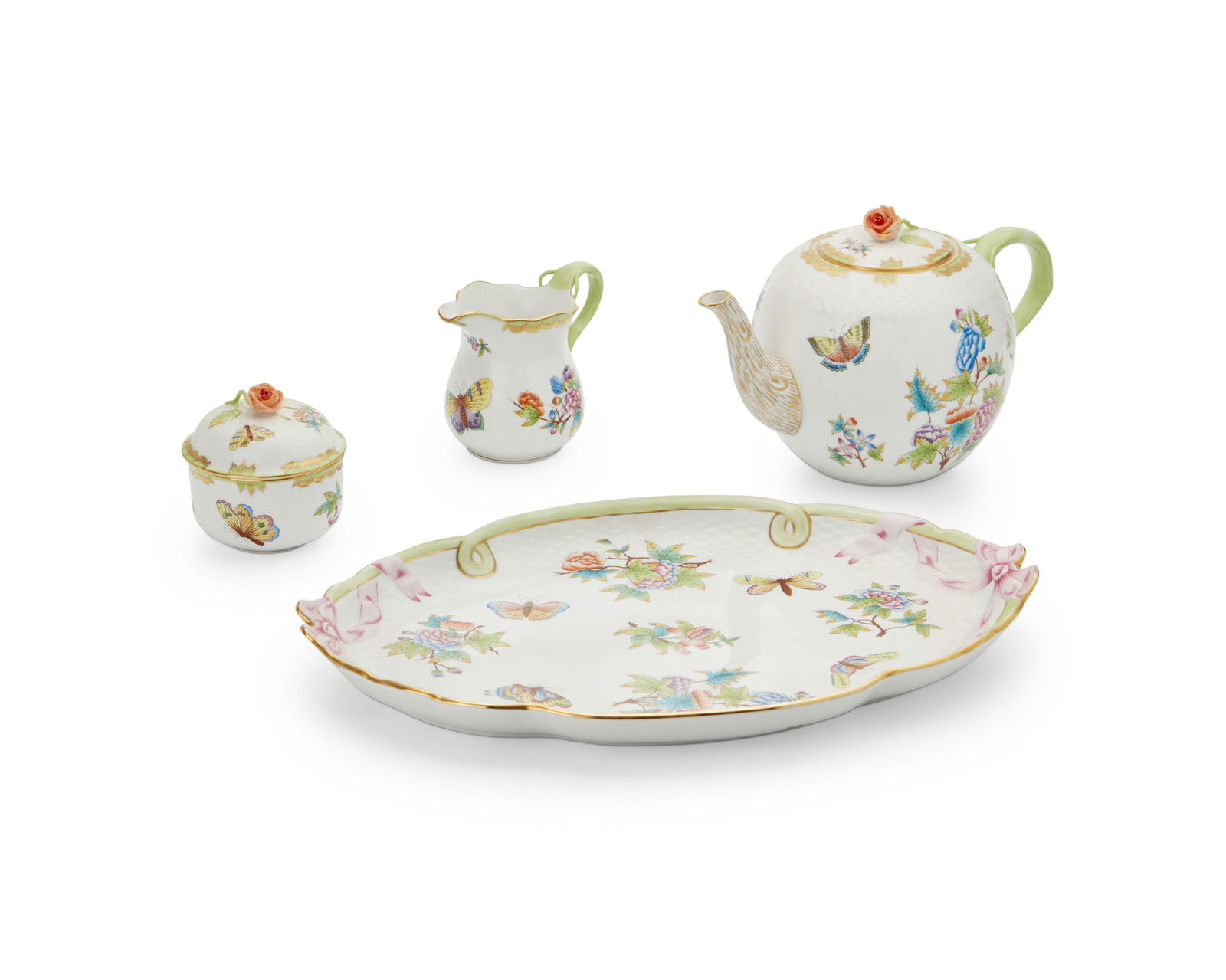 A HEREND PORCELAIN "QUEEN VICTORIA"