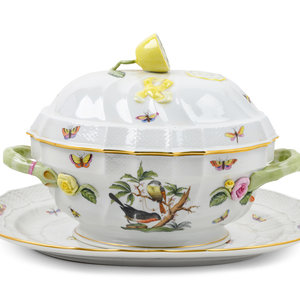 A Herend Porcelain Rothschild