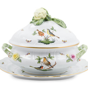 A Herend Porcelain Rothschild