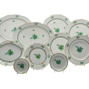 A Herend Porcelain Service 20th