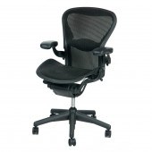 A HERMAN MILLER AERON CHAIR A