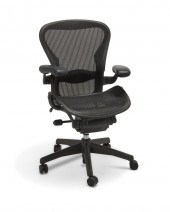 A HERMAN MILLER AERON DESK CHA
