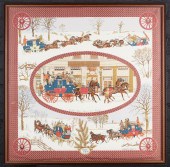 A HERMES L'HIVER EN POSTE SILK