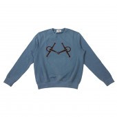 A HERMES MEN'S MORS SWEATSHIRT