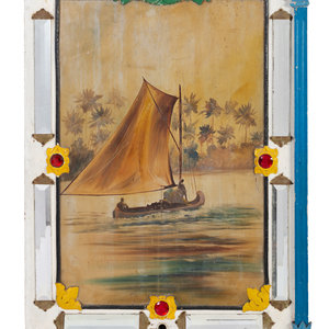 A Herschell Spillman Carousel Panel