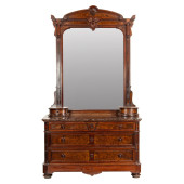 A HERTER BROTHERS MARQUETRY DE