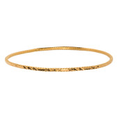 A HIGH KARAT GOLD BANGLE BRACE