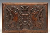 A HIGHLY CARVED LATE 19TH CENT