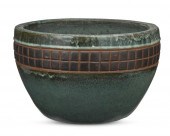 A HILLSIDE POTTERY-STYLE TILED