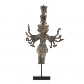 A HINDU BRONZE SCULPTURE  Like