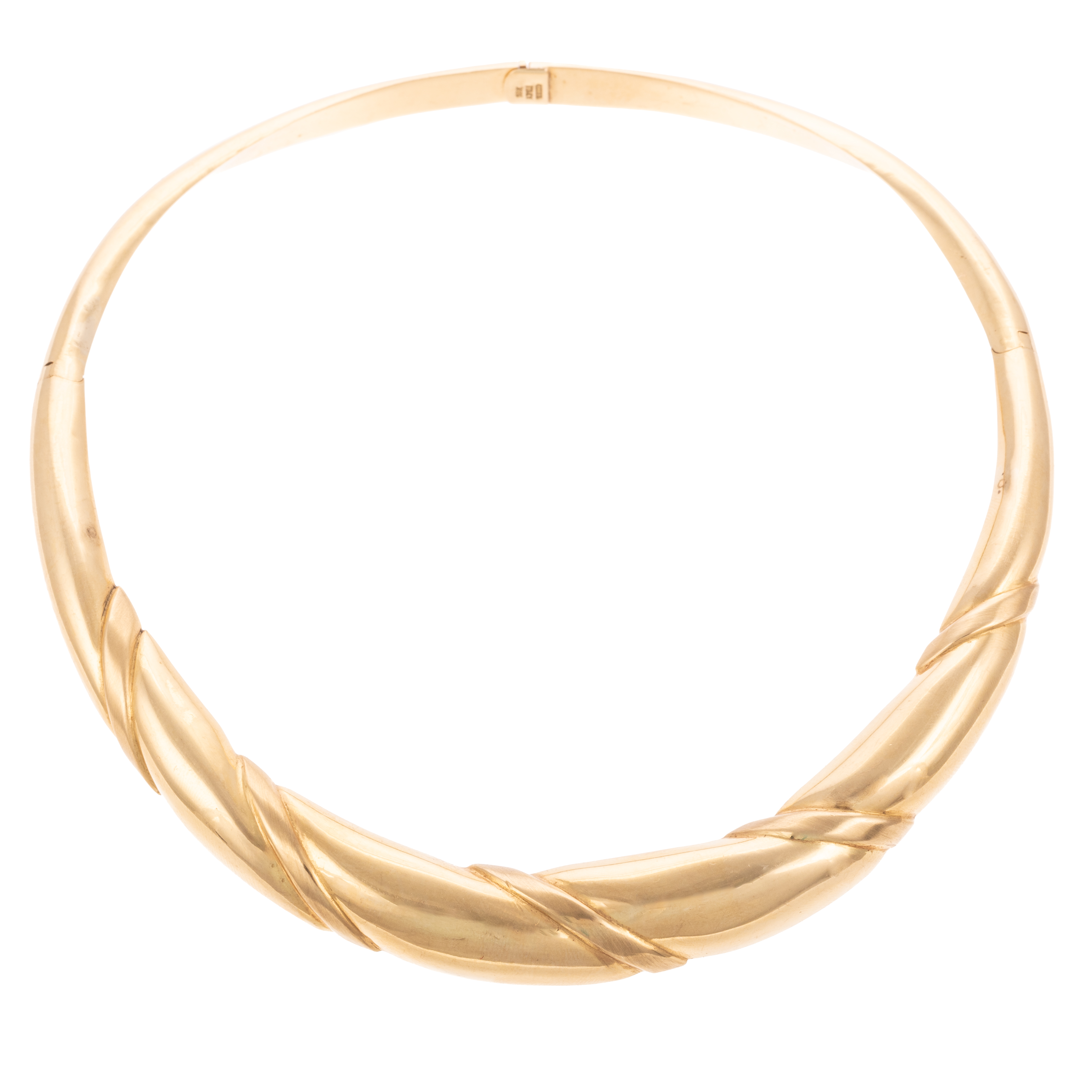A HINGED COLLAR BY CITRA IN 18K 18K