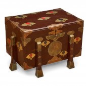 A HIRAMAKIE LACQUER AND GILT-D