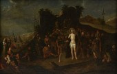 A HISPANO FLEMISH SCHOOL PAINT