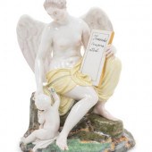A Höchst Porcelain Figure of C