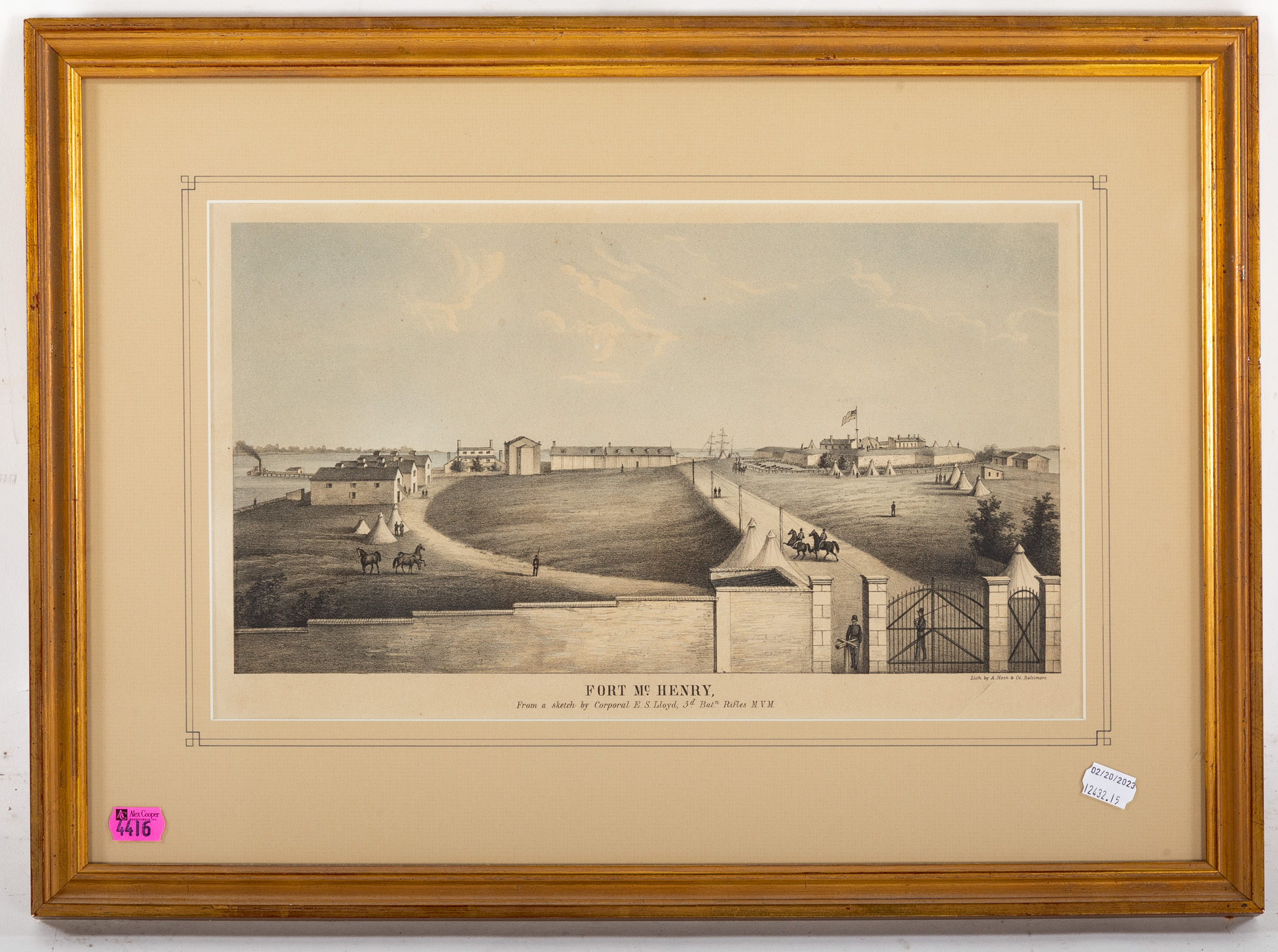 A. HOEN & CO. "FORT MCHENRY,"