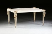 A HOLLYWOOD REGENCY STYLE SILV