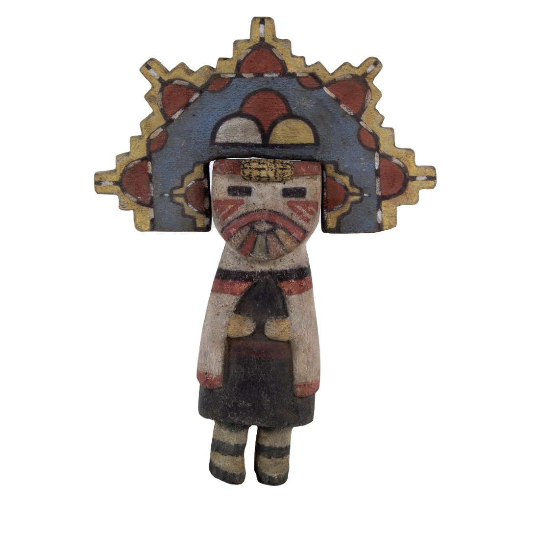 A HOPI CORN MAIDEN KACHINA HAVING