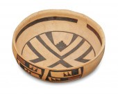 A HOPI JEDITTO POTTERY BOWLA H
