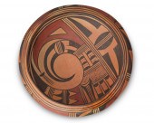A HOPI PUEBLO POLYCHROME POTTE