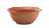 A Hopi Redware Stew Bowl signe