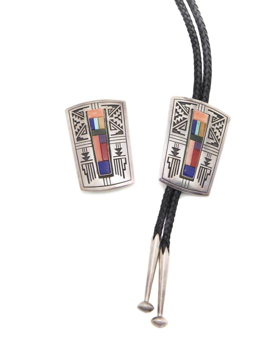 A Hopi Sterling Silver Belt