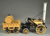 A Hornby steam powered model o
