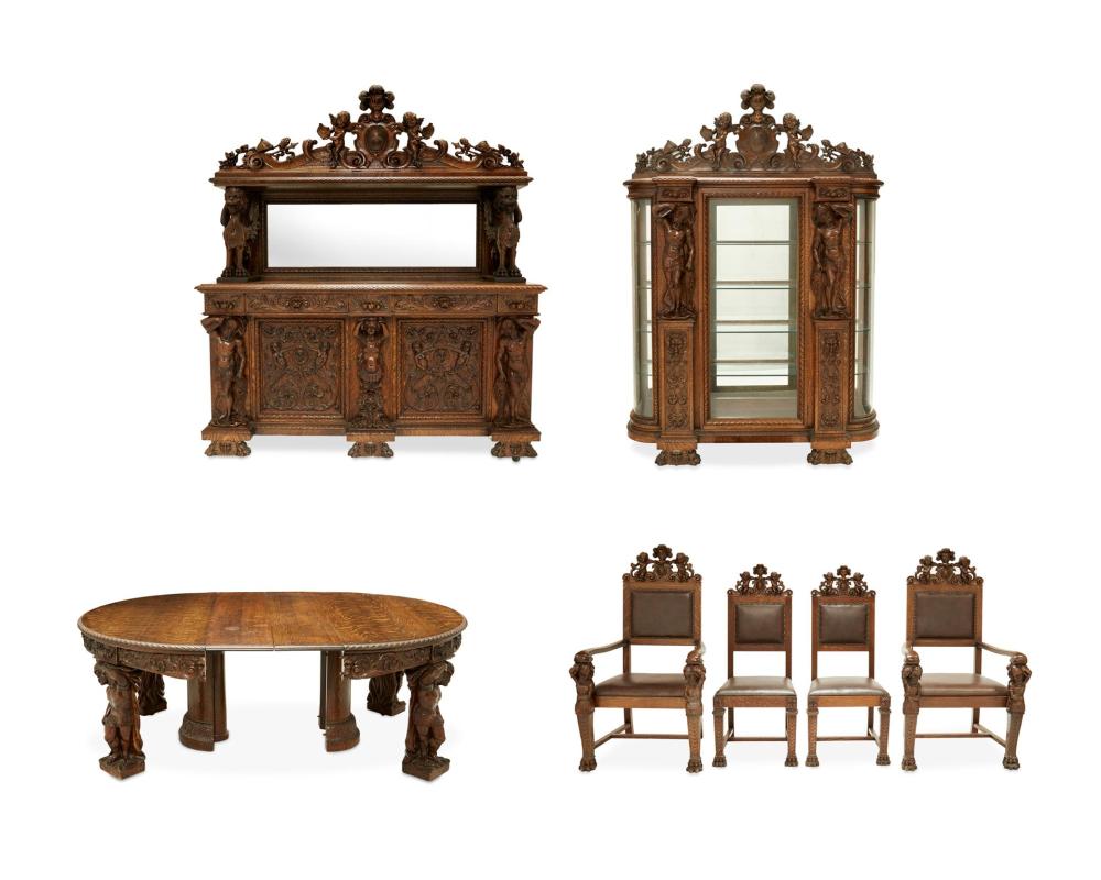 A HORNER DINING ROOM SUITEA