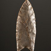 A Hornstone Clovis Point
Paleo