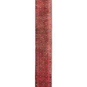 A Hosseinabad Wool Runner 20th