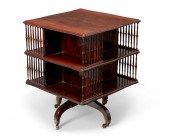 A HOWARD AND SONS MAHOGANY REV