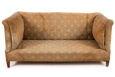 A Howard & Sons two-seat sofa, in