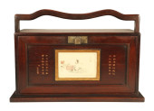 A HUALI WOOD WITH SHOU SHAN ST