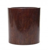 A Huanghuali Brushpot the heav