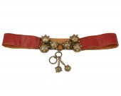 A HUBERT HARMON BRASS BELT BUC