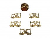 A HUBERT HARMON FISH BRACELET