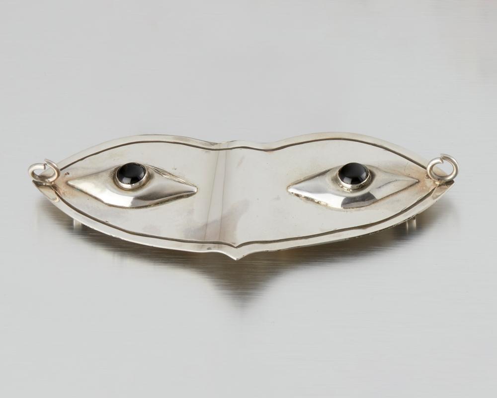 A HUBERT HARMON STERLING SILVER AND