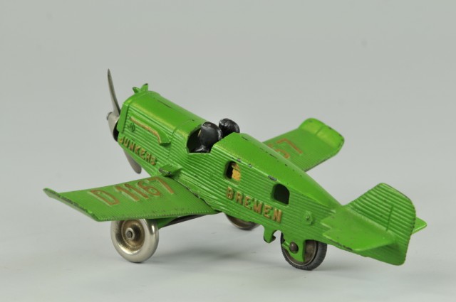 a/ HUBLEY BREMEN AIRPLANE Cast iron