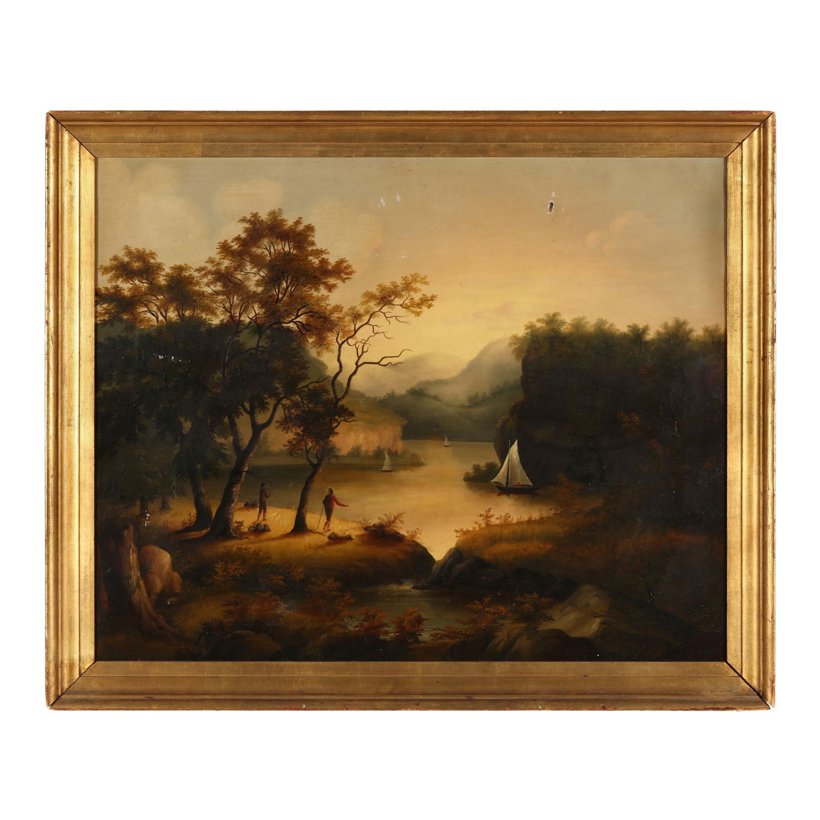 A HUDSON RIVER SCHOOL LANDSCAPE