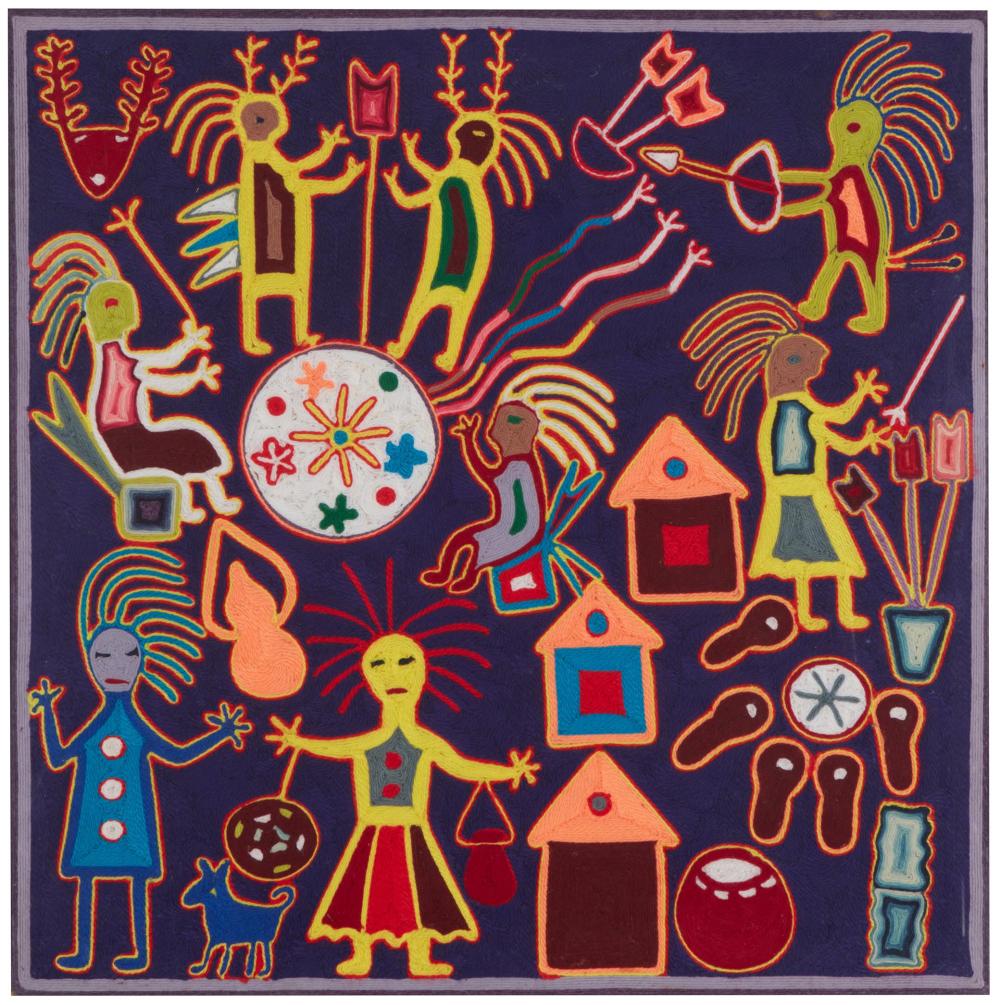 A HUICHOL "ANTES DE LA