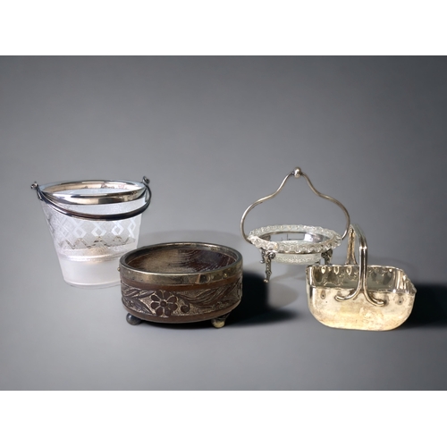 A HUKIN & HEATH SILVER PLATE &