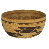 A HUPA HAT BASKET<br>A Hupa ha