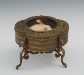A Hutschenreuther Gilt Bronze